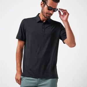 Travis Mathew Black Polo Shirt